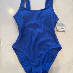 Shade & Shore One-Piece Swimsuit - Royal Blue